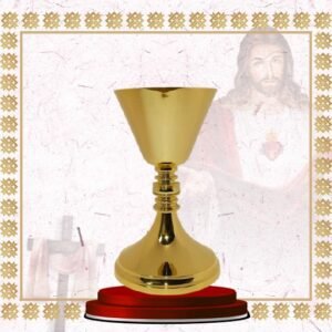 chalice – gold & silver plated (elegant design)