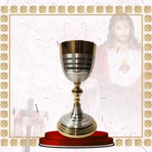 chalice – gold plated (ornate stem & base) (copy)