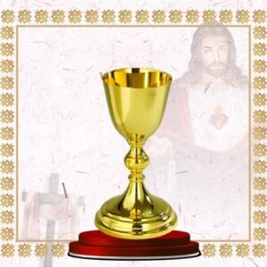chalice – gold & silver plated (striped design) (copy)