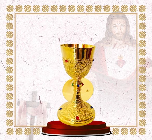 chalice – gold plated with white enamel stem 2 (copy) chalice – gold plated with white enamel stem 2 (copy)