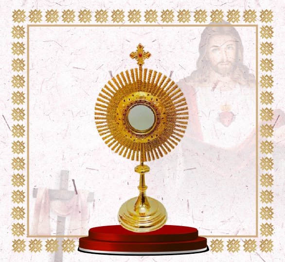 monstrance – gold platedmo3334 monstrance – gold platedmo3334