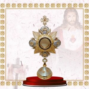 monstrance – gold platedmo3335