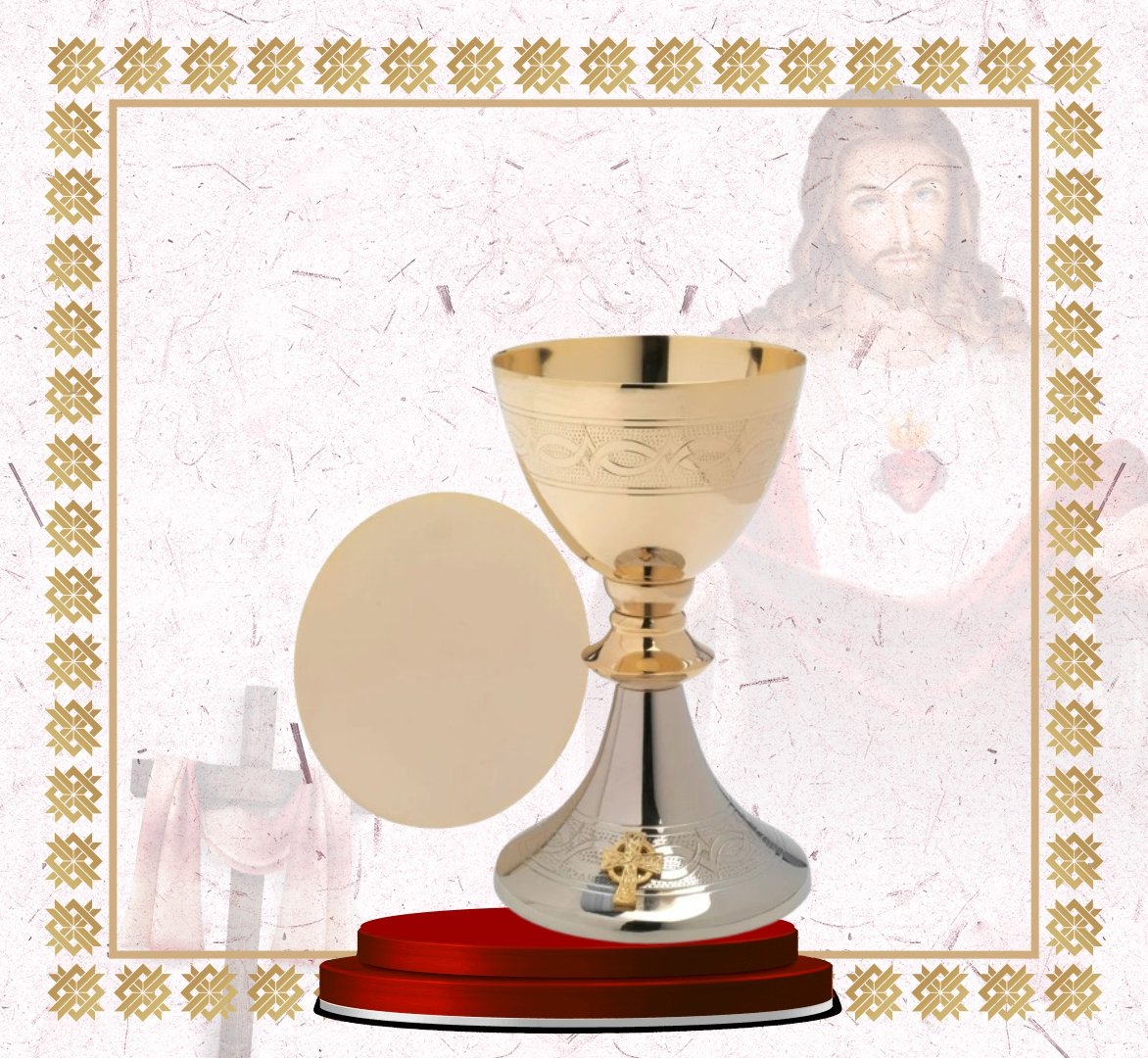 chalice & paten set (polished gold finish) (copy) chalice & paten set (polished gold finish) (copy)