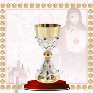 chalice & paten set – silver exterior with gold interior (copy)