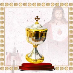 ciborium – gold plated with low rounded design (copy)