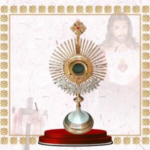 monstrance – geometric gold design (copy)