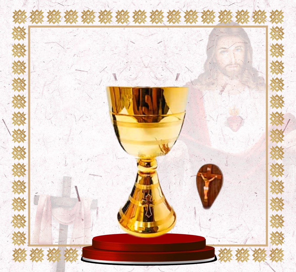 chalice – gold plated with engraved cross (copy) chalice – gold plated with engraved cross (copy)