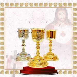tabernacle door – cross & chalice with radiant rays (copy)